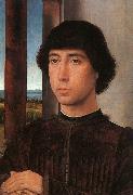 Hans Memling Portrait of a Young Man    kk Germany oil painting reproduction